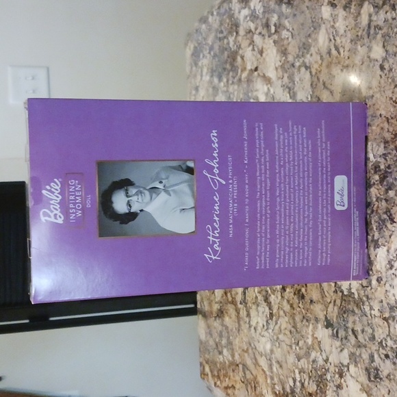 Katherine Johnson Barbie Inspiring Woman Series NIB - Picture 2 of 12